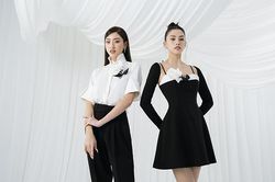 Lương Thùy Linh, Tiểu Vy sang chảnh hút mắt với thiết kế Hà Thanh Việt