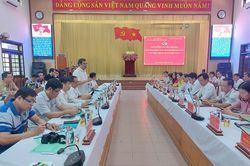 Ban chỉ đạo Giải Búa liềm vàng thành phố Đà Nẵng năm 2022 tổ chức Đoàn báo chí đi thực tế cơ sở