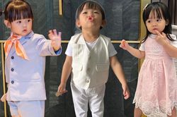 Ái nữ nhà Cường Đô La gây ngỡ ngàng với bộ sưu tập đồ hiệu ở tuổi lên 2