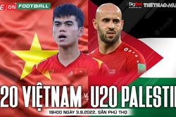 Soi kèo nhà cái U20 Việt Nam vs U20 Palestine. Nhận định, dự đoán bóng đá giao hữu quốc tế (19h00, 3/9)