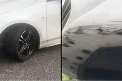 Nhân viên bãi gửi ô tô giá rẻ tự ý dùng BMW khiến xe nát bươm