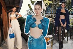 'Best face' Tiểu Vy mê tít kiểu ăn mặc kiệm vải, rời xa hình tượng thục nữ quen thuộc