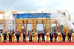 Cao tốc Vân Đồn - Móng Cái do Quảng Ninh và Sun Group đầu tư chính thức thông xe