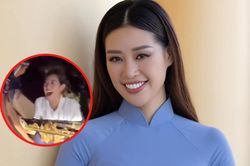 Hoa hậu Khánh Vân được bà con tặng quà 'khủng' khi đi làm từ thiện ở vùng cao