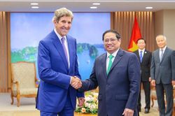 Tiếp ông John Kerry, Thủ tướng đề nghị Mỹ chuyển giao công nghệ năng lượng tái tạo