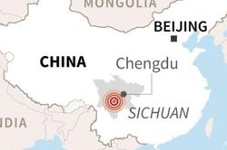Động đất liên tiếp làm rung chuyển thành phố Trung Quốc