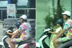 Dân mạng lên án người đàn ông ngồi sau cho bé gái khoảng 6 tuổi lái xe máy
