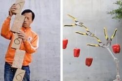 Trung Quốc: Có biệt tài cân bằng đồ vật, người đàn ông thành ngôi sao mạng xã hội
