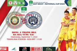Miễn phí vào sân trận tứ kết Cúp Quốc gia giữa Đông Á Thanh Hóa và Bà Rịa - Vũng Tàu