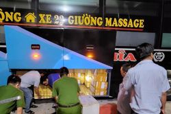Chặn đứng xe khách chở 4 tạ nội tạng động vật không rõ nguồn gốc