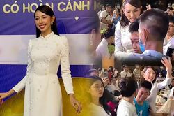 Với hành động này, Thùy Tiên xứng đáng là hoa hậu 'đẹp người lẫn nhân cách'