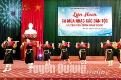Liên hoan ca múa nhạc các dân tộc huyện Yên Sơn