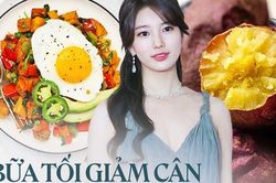 Sao Hàn ăn gì buổi tối để giảm cân, không tích mỡ thừa?