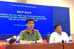 Đề nghị sớm khởi tố điều tra vụ cháy quán karaoke ở Bình Dương làm 32 người tử vong