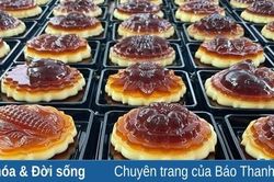 Độc đáo bánh trung thu bằng thạch rau câu