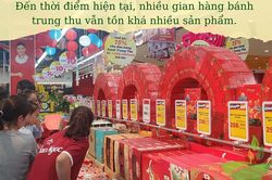 Thị trường bánh trung thu: Đa dạng nhưng tiêu thụ chậm