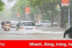 Chủ động ứng phó với mưa lớn, lốc sét, ngập lụt, lũ quét và sạt lở đất