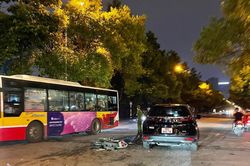 Tài xế ô tô tông liên hoàn rồi bỏ chạy ở Hà Nội là giảng viên đại học
