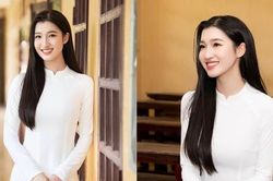 Xuýt xoa trước nhan sắc của Á hậu Phương Nhi trong tà áo dài trắng: Chuẩn 'nữ thần đồng phục'!