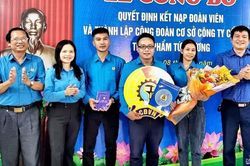 Thành lập Công đoàn cơ sở Công ty cổ phần Thực phẩm Tứ Phương