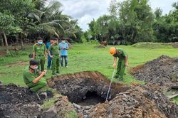 Trà Vinh: Phát hiện bãi chôn lấp chất thải quy mô lớn 15.000 tấn