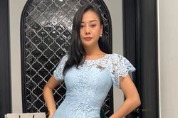 Phương Oanh diện váy bó sát, khéo khoe vòng 2 phẳng lỳ hậu nghi vấn mang bầu