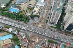 Hầm chui Lê Văn Lương - Vành đai 3 đang trong giai đoạn hoàn thiện cuối cùng