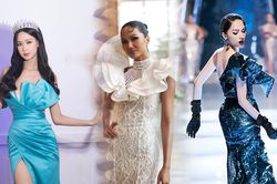 Những cú đá váy thần sầu của các nàng hậu: H'Hen Niê 'chới với', thua cả đàn em Bảo Ngọc