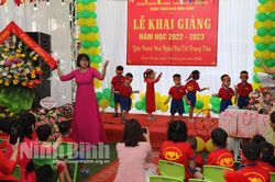 Trung tâm hỗ trợ phát triển giáo dục hòa nhập Thiên thần nhỏ Ninh Bình khai giảng năm học 2022-2023