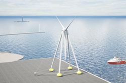Turbine gió siêu nhẹ, nổi trên mặt biển ở Mỹ