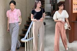 10 set đồ chứng minh khả năng hack tuổi hiệu quả của quần âu sáng màu