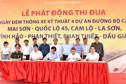 'Chạy đua' 120 ngày đêm, quyết tâm thông 4 đoạn tuyến cao tốc Bắc - Nam trong năm 2022