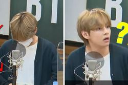 V BTS muốn 'độn thổ' khi biết hành động của mình 'live' trước hàng triệu khán giả