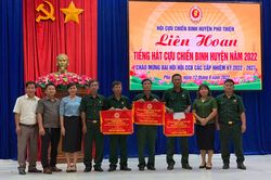 Thị trấn Phú Thiện giành giải nhất Liên hoan Tiếng hát Cựu chiến binh