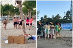 Trò chơi team building phản cảm, netizen nhìn 'đỏ mặt'