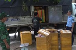 Quảng Trị: Phát hiện xương, thịt lợn thối vận chuyển lên biên giới