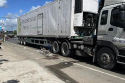 Cụ ông 76 tuổi chạy xe đạp thiệt mạng sau cú va chạm với xe đầu kéo