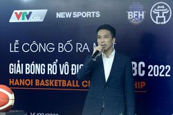 Giải bóng rổ vô địch Hà Nội 2022 chính thức được ra mắt