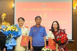 Bổ nhiệm lãnh đạo cấp phòng thuộc Cục Kế hoạch - Tài chính, VKSND tối cao