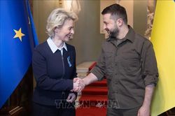 Chủ tịch EC: Ukraine đạt tiến bộ trong nỗ lực gia nhập EU