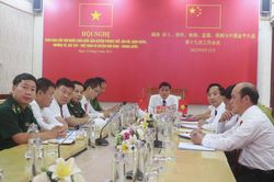 Giao ban giữa 5 huyện biên giới của Việt Nam với huyện Kim Bình, tỉnh Vân Nam, Trung Quốc
