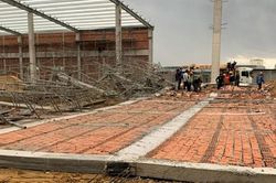 3 người chết, 6 người bị thương sau sự cố sập tường tại khu công nghiệp Nhơn Hòa