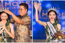 Bùi Quỳnh Hoa đăng quang SuperModel International 2022