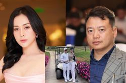 Phương Oanh - Shark Bình tình tứ chơi golf, bất chấp chỉ trích về chuyện tình cảm