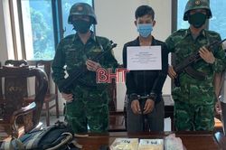 BĐBP Hà Tĩnh bắt đối tượng vận chuyển trái phép 3kg ma túy