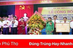 Bảo Thanh đón nhận danh hiệu xã đạt chuẩn nông thôn mới