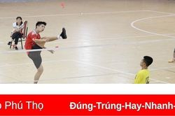 Hoàn thành môn Đá cầu, Bắn nỏ tại Đại hội TDTT tỉnh