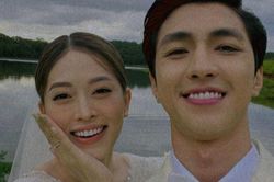 Bình An tiếp tục hé lộ ảnh cưới, biểu cảm của Phương Nga khiến netizen thích thú