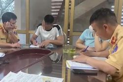 Xử phạt 4 lái xe ô tô che biển số để trốn phạt nguội