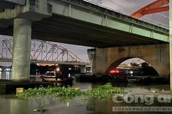 Để lại ba lô, nam thanh niên nhảy xuống sông Sài Gòn trong đêm